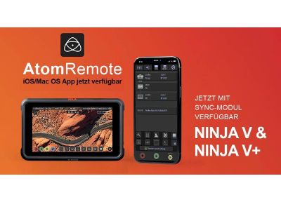 AtomRemote iOS/Mac OS App jetzt verfügbar für Ninja V & Ninja V+