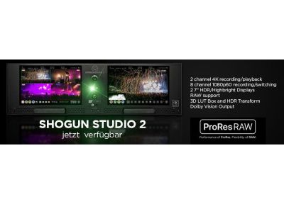 Atomos - Shogun Studio 2 verfügbar