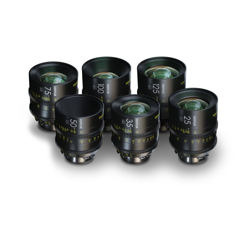 DZOFILM Vespid Prime 6-Lens Kit 25/35/50/75/100/125 T2.1