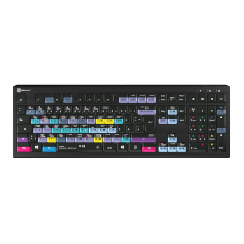 Logickeyboard DaVinci Resolve 17 - PC ASTRA 2