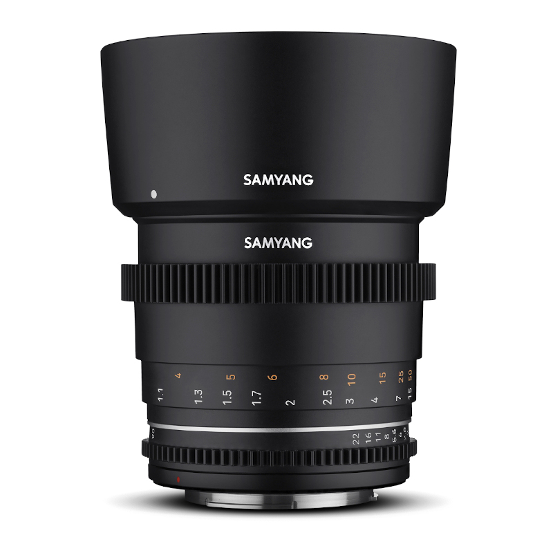 Samyang MF 85mm T1,5 VDSLR MK2 Canon M