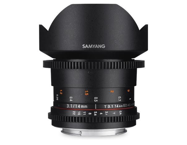 Samyang 14mm T3.1 VDSLR II Objektiv für MFT