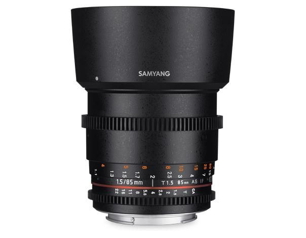 Samyang 85mm T1.5 VDSLR II Objektiv für MFT