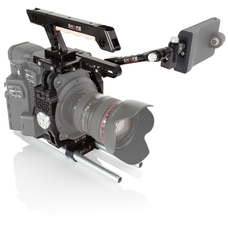 Shape Canon C200 Cage Handle EVF Mount - SHC2EVFC