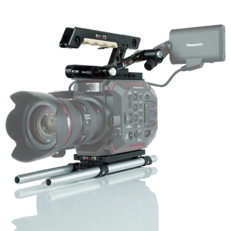 Shape EVALWBT - Panasonic AU-EVA1 15mm LW Handle EVF Mount