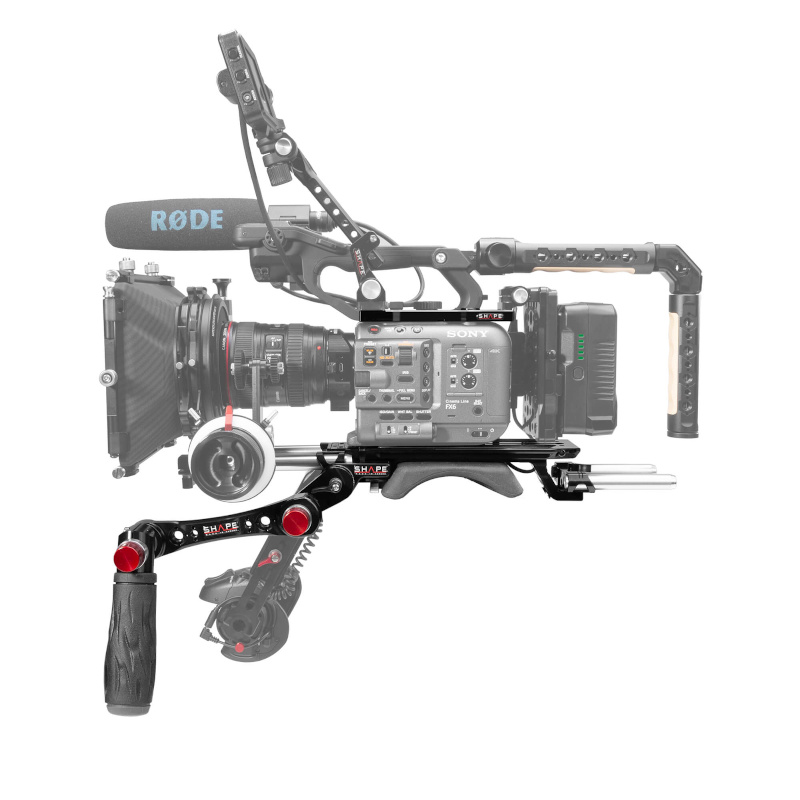 SHAPE Sony FX6 baseplate and top plate with handle