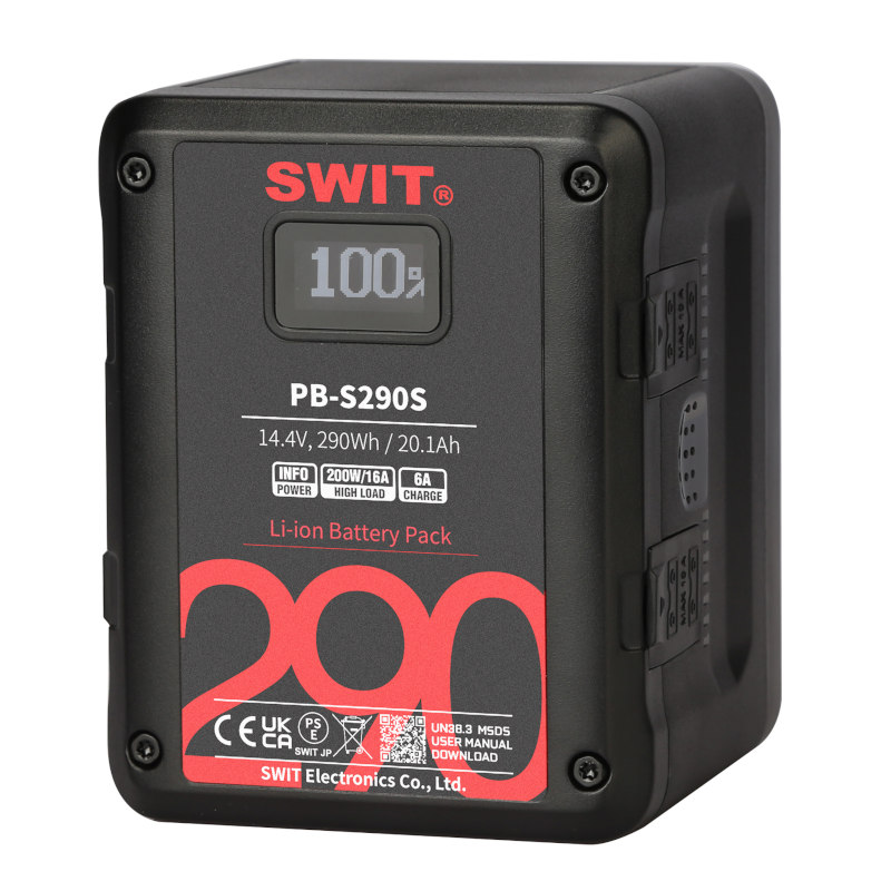 SWIT PB-S290S 290Wh Multi-sockets Digital Battery Pack