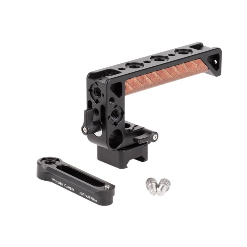 Wooden Camera NATO Handle Plus V2 Kit - NATO ARRI 70mm Rail, 1,67