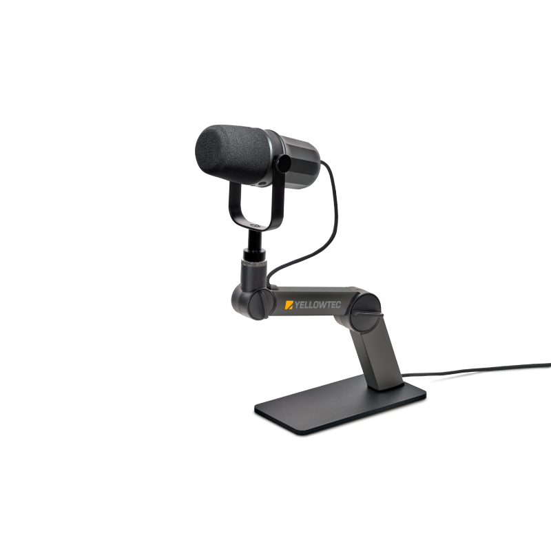 Yellowtec m!ka Table Stand - Schwarz - ohne OnAir-Anzeige - USB-C