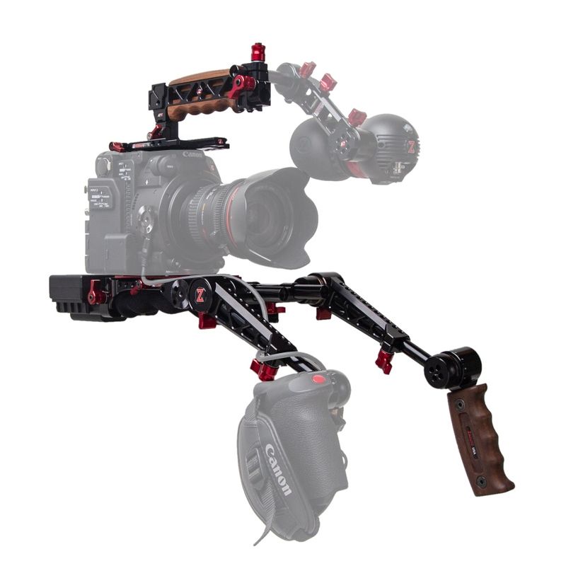 Zacuto C200 EVF Recoil Pro with Dual Trigger Grips